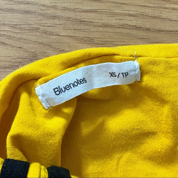 Bluenotes Yellow Tube Top - Picture 3 of 3